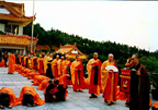 Ceremonia en el Templo Hong Fa Si - 1997